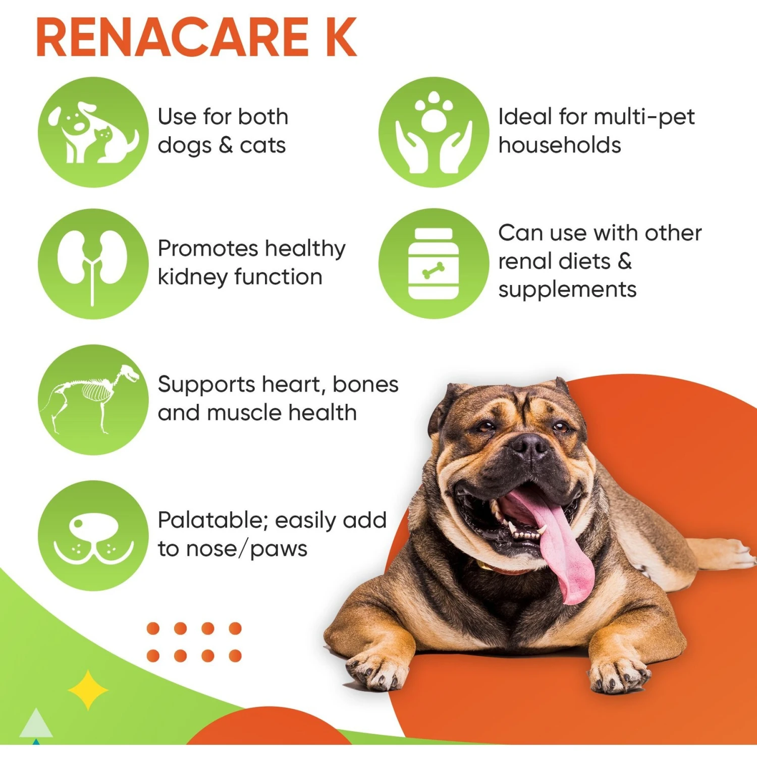 Pet Health Pharma RenaCare K Powder Kidney Cat & Dog Supplement, 4.2-oz 7 Pet Health Pharma RenaCare K Powder Kidney Cat & Dog Supplement, 4.2-oz - Image 7