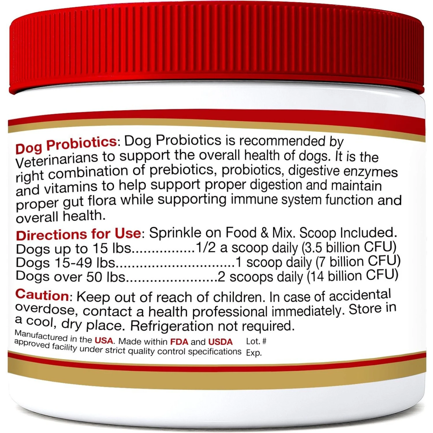 Pet Health Pharma Advanced Max-Strength Digestive Health Probiotic Powder Dog Supplement, 4.2-oz 6 Pet Health Pharma Advanced Max-Strength Digestive Health Probiotic Powder Dog Supplement, 4.2-oz - Image 6