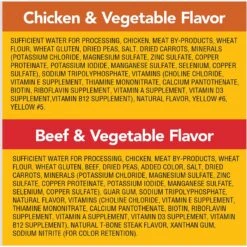 Pedigree Tender Bites In Gravy Chicken & Vegetable Flavor & Steak & Vegetable Flavor Variety Pack Canned Wet Dog Food, 13.2-oz Can, Case Of 12 -Pet Wellness 506754 PT5. AC SS1800 V1648503400