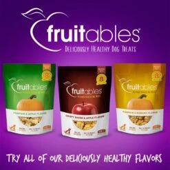 Fruitables Pumpkin & Blueberry Flavor Dog Treats -Pet Wellness 50845 PT8. AC SS1800 V1594329074