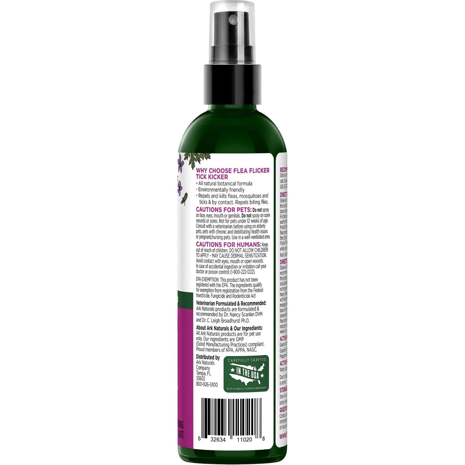 Ark Naturals Flea Flicker! Tick Kicker! Dog & Cat Spray 2 Ark Naturals Flea Flicker! Tick Kicker! Dog & Cat Spray - Image 2