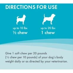 Nutramax Welactin Daily Omega-3 Soft Chews Skin & Coat Supplement For Dogs -Pet Wellness 508862 PT6. AC SS1800 V1668633751