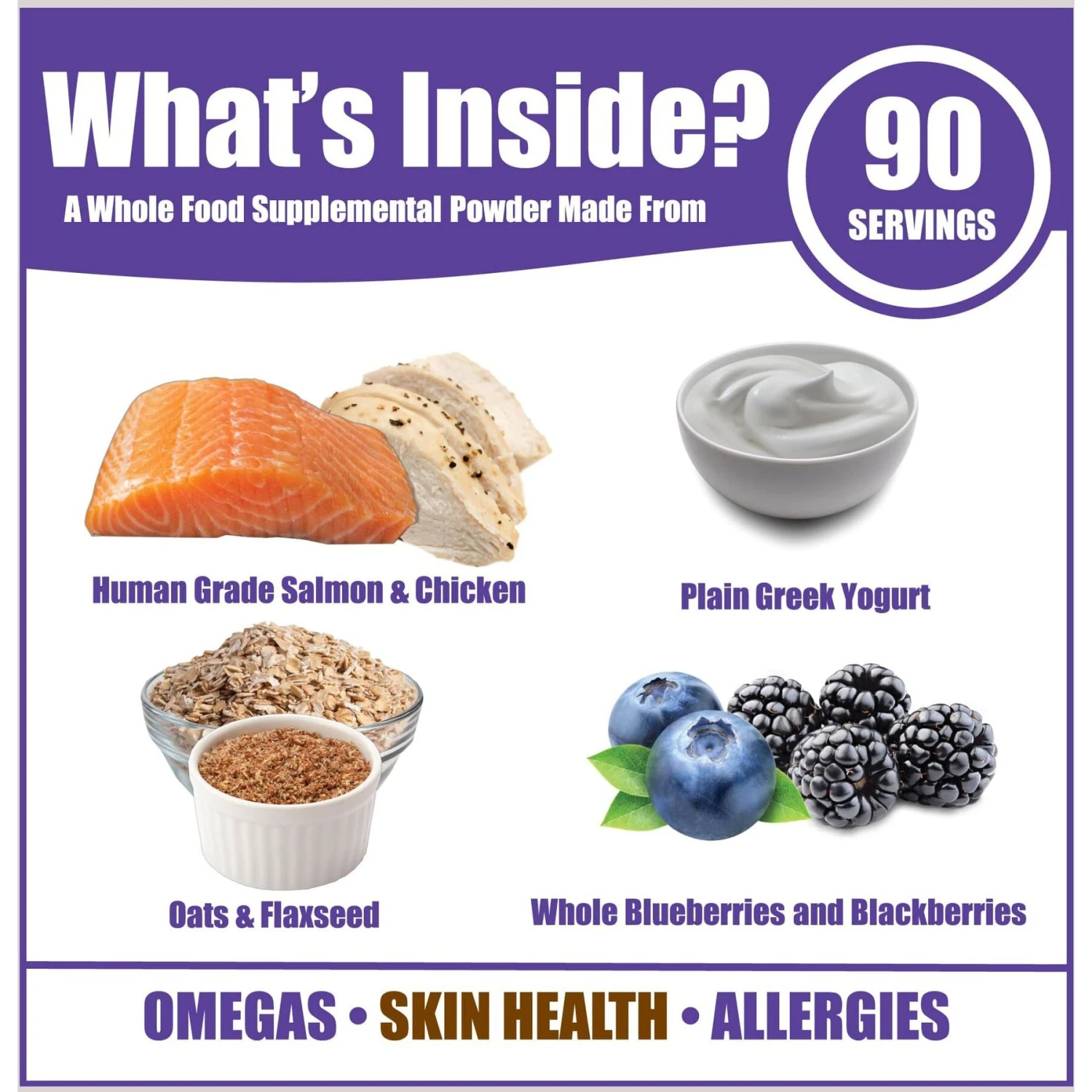 Whole Life Nature's Remedy Skin & Allergy Support Whole Food Dog Supplement, 12-oz Bag 3 Whole Life Nature's Remedy Skin & Allergy Support Whole Food Dog Supplement, 12-oz Bag - Image 3