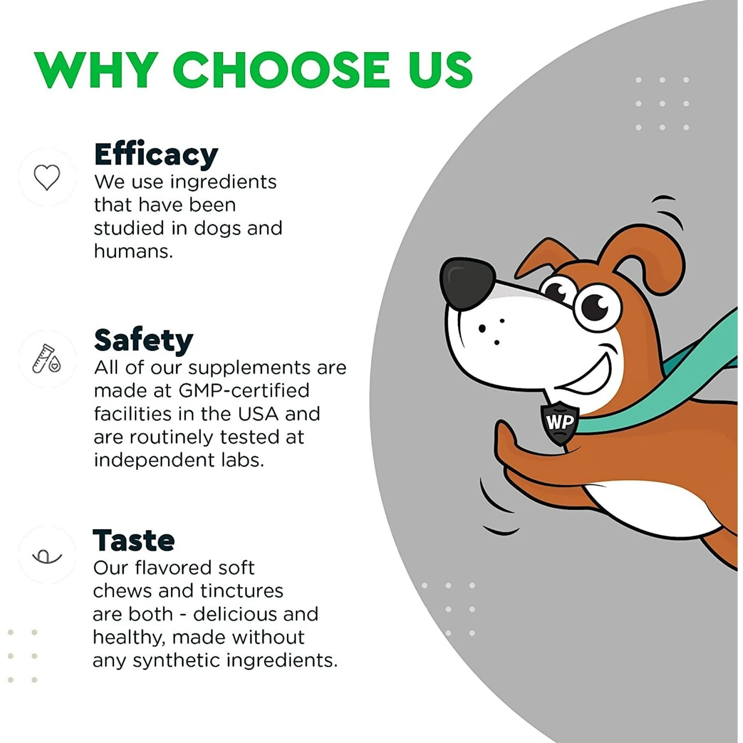 Wonder Paws Hip & Joint Soft Chews Supplement For Dogs, 90 Count 6 Wonder Paws Hip & Joint Soft Chews Supplement For Dogs, 90 Count - Image 6