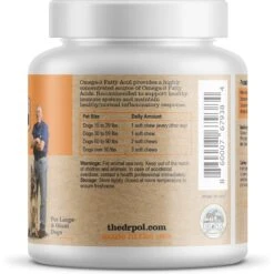 Dr. Pol Omega-3 Fatty Acid Chews Dog Supplement, 90 Count 5 Dr. Pol Omega-3 Fatty Acid Chews Dog Supplement, 90 Count -Pet Wellness 510574 PT2. AC SS1800 V1648671112