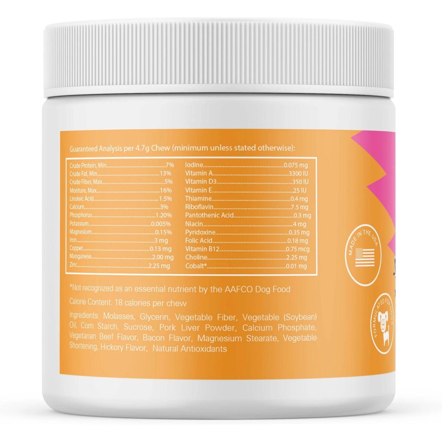 Bark Bistro Company Multi-Vitamin Chews! Soft Chew Multivitamin For Dogs, 60 Count 3 Bark Bistro Company Multi-Vitamin Chews! Soft Chew Multivitamin For Dogs, 60 Count - Image 3