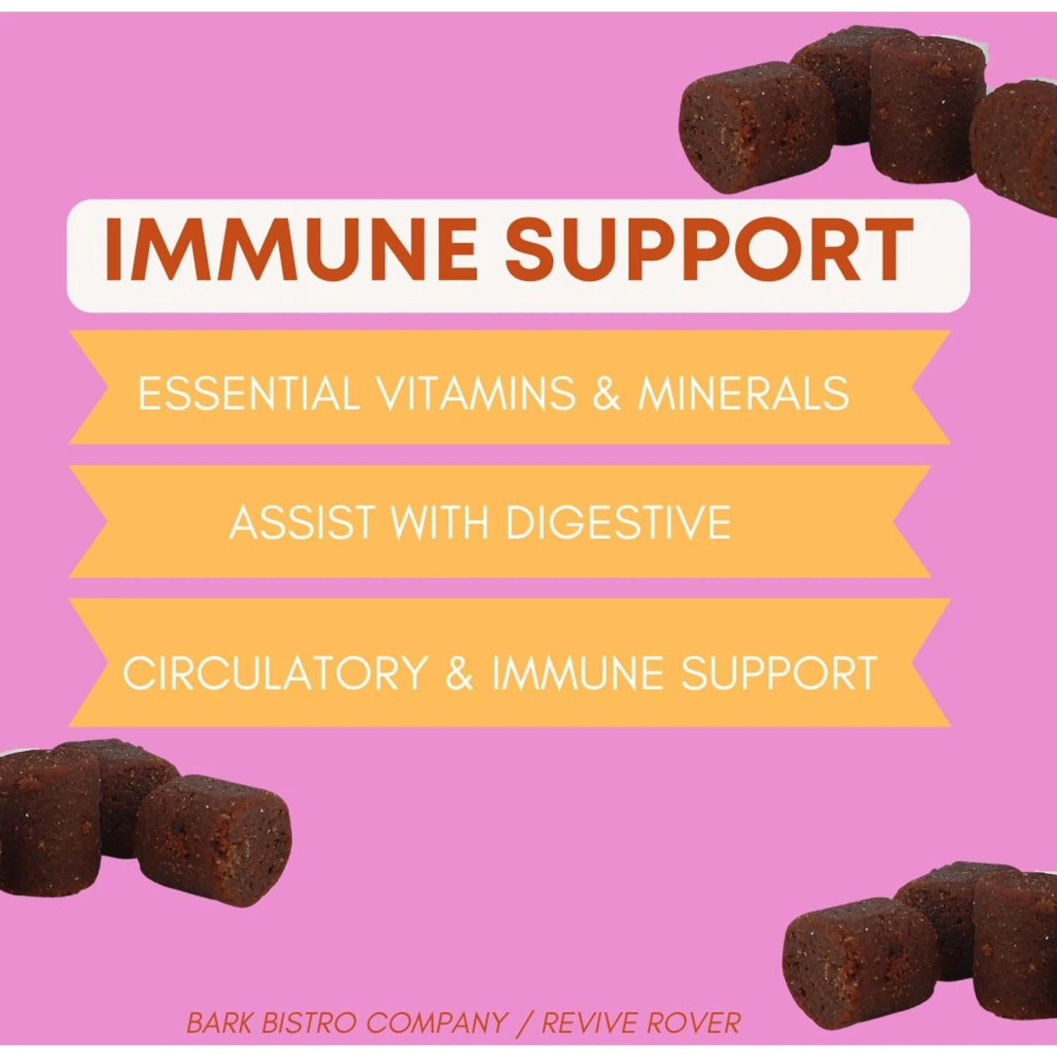 Bark Bistro Company Multi-Vitamin Chews! Soft Chew Multivitamin For Dogs, 60 Count 6 Bark Bistro Company Multi-Vitamin Chews! Soft Chew Multivitamin For Dogs, 60 Count - Image 6