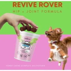 Bark Bistro Company Power Chews! Soft Chew Joint Supplement For Dogs, 60 Count -Pet Wellness 513350 PT7. AC SS1800 V1673891923