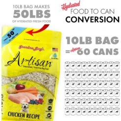 Grandma Lucy's Artisan Chicken Grain-Free Freeze-Dried Dog Food 16 Grandma Lucy's Artisan Chicken Grain-Free Freeze-Dried Dog Food -Pet Wellness 51342 PT7. AC SS1800 V1676648451