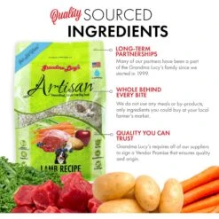 Grandma Lucy's Artisan Lamb Grain-Free Freeze-Dried Dog Food -Pet Wellness 51343 PT3. AC SS1800 V1676646814