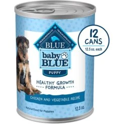 Blue Buffalo Baby Blue Large Breed Healthy Growth Formula Natural Chicken & Brown Rice Recipe Puppy Dry Food, 24-lb Bag & Blue Buffalo Baby Blue Healthy Growth Formula Natural Chicken & Vegetable Recipe Puppy Wet Food, 12.5-oz Cans, Case Of 12 14 Blue Buffalo Baby Blue Large Breed Healthy Growth Formula Natural Chicken & Brown Rice Recipe Puppy Dry Food, 24-lb Bag & Blue Buffalo Baby Blue Healthy Growth Formula Natural Chicken & Vegetable Recipe Puppy Wet Food, 12.5-oz Cans, Case Of 12 -Pet Wellness 515022 PT5. AC SS1800 V1649357521