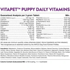 NaturVet VitaPet Puppy Plus Breath Aid Chewable Tablets Multivitamin For Dogs -Pet Wellness 51646 PT7. AC SS1800 V1698691611