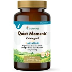 NaturVet Quiet Moments Chewable Tablets Calming Supplement For Dogs