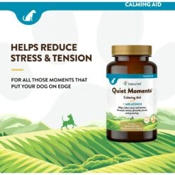 NaturVet Quiet Moments Chewable Tablets Calming Supplement For Dogs -Pet Wellness 51659 PT2. AC SS1800 V1698694659
