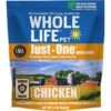 Whole Life Just One Ingredient Pure Chicken Breast Freeze-Dried Dog & Cat Treats