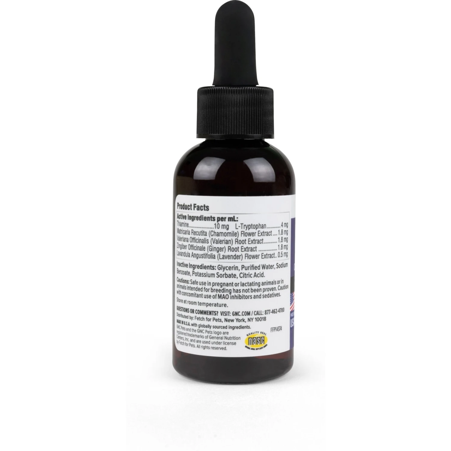 GNC Pets ULTRA Calming Tincture Dog Supplement, 60-ml Bottle 2 GNC Pets ULTRA Calming Tincture Dog Supplement, 60-ml Bottle - Image 2