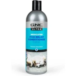 GNC Pets Ultra Medicated Itch Relief Dog Conditioner, 16-oz Bottle