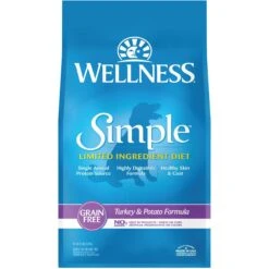 Wellness Simple Limited Ingredient Diet Grain-Free Turkey & Potato Formula Natural Dry Dog Food
