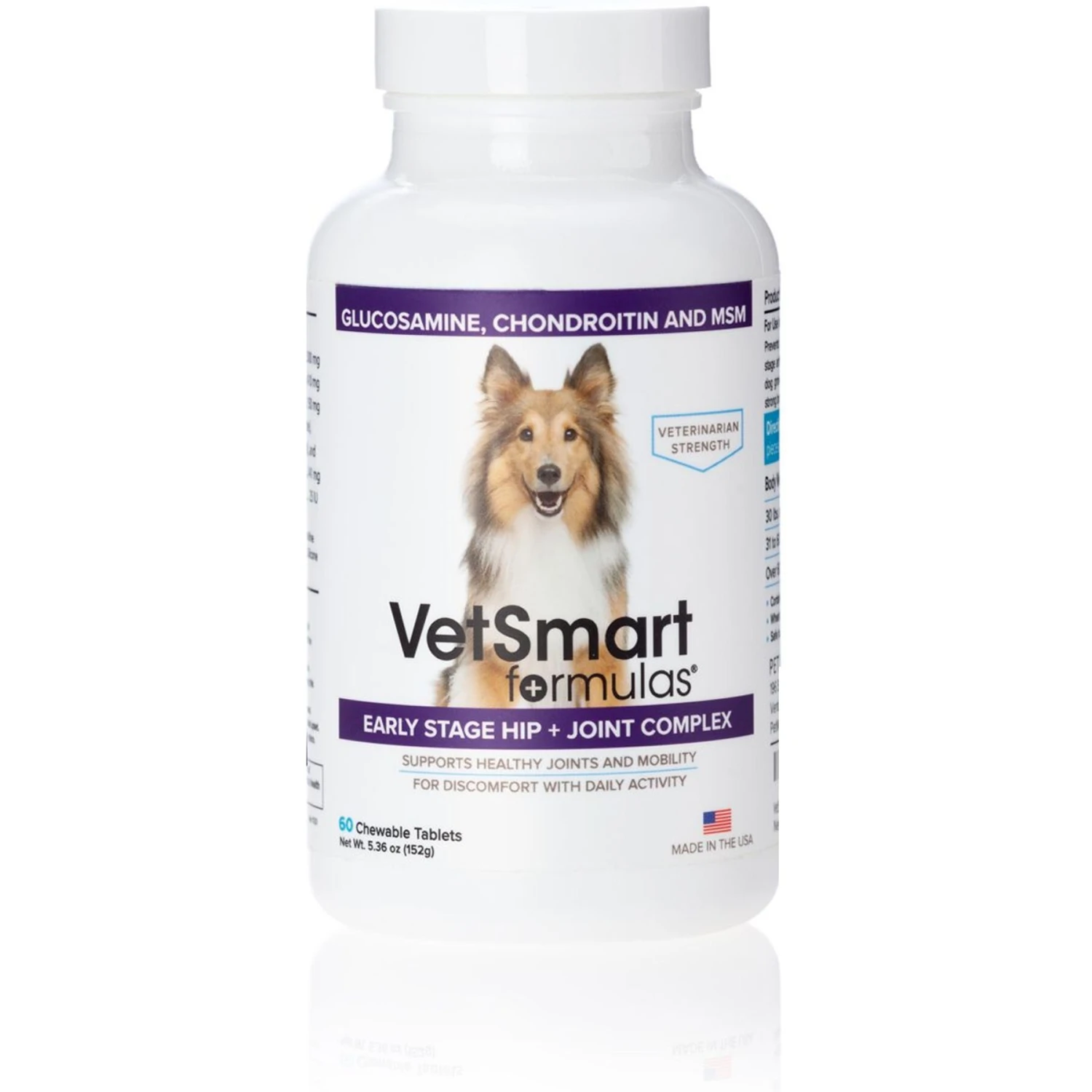 VetSmart Formulas Early Stage Chewable Tablet Joint Supplement For Dogs 1 VetSmart Formulas Early Stage Chewable Tablet Joint Supplement For Dogs