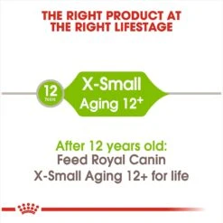 Royal Canin Size Health Nutrition X-Small Aging 12+ Dry Dog Food -Pet Wellness 52398 PT4. AC SS1800 V1697213184