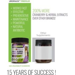 Animal Nutritional Products UroMAXX Chews Urinary Kidney & Bladder Formula Dog Supplement, 90 Count 10 Animal Nutritional Products UroMAXX Chews Urinary Kidney & Bladder Formula Dog Supplement, 90 Count -Pet Wellness 525790 PT3. AC SS1800 V1657658482