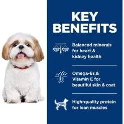 Hill's Science Diet Adult 7+ Small Bites Chicken Meal, Barley & Rice Recipe Dry Dog Food -Pet Wellness 52713 PT4. AC SS1800 V1598147459