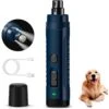 Bousnic LED Dog & Cat Nail Grinder, Blue