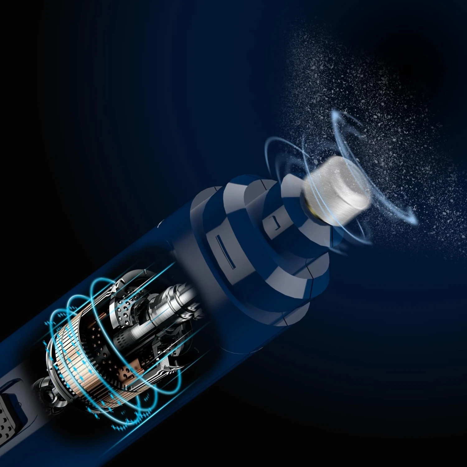 Bousnic Super Low Noise Dog & Cat Nail Grinder, Blue 2 Bousnic Super Low Noise Dog & Cat Nail Grinder, Blue - Image 2