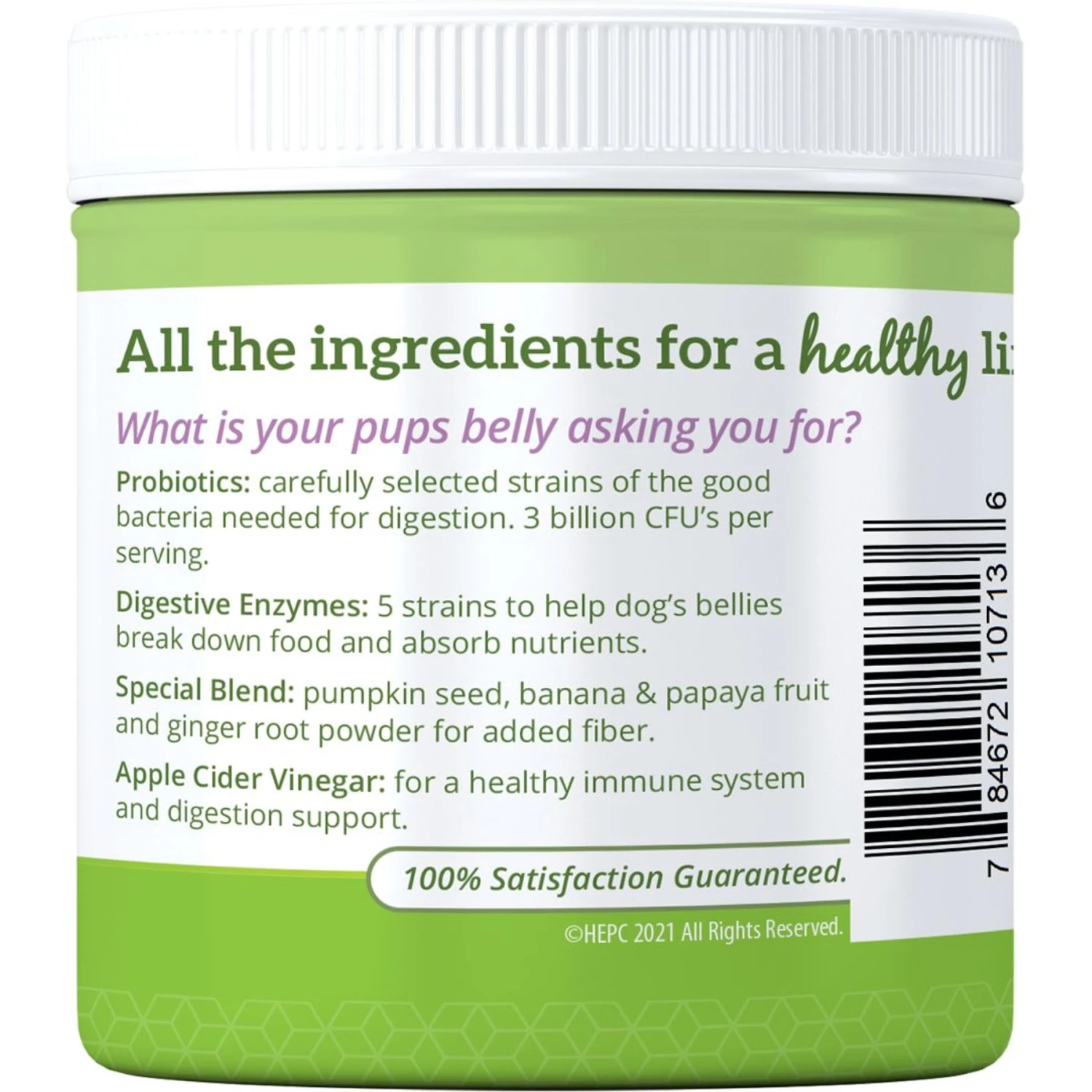 Health Extension Belly + Immunity Powder Digestive & Immune Supplement For Dogs 2 Health Extension Belly + Immunity Powder Digestive & Immune Supplement For Dogs - Image 2