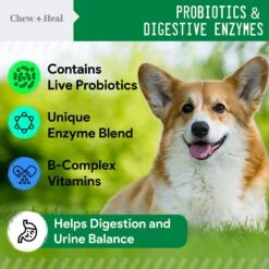 Chew + Heal Lawn Savor Soft Chew Lawn Protection Supplement For Dogs 10 Chew + Heal Lawn Savor Soft Chew Lawn Protection Supplement For Dogs -Pet Wellness 537086 PT3. AC SS1800 V1652394087