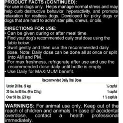 Liquid-Vet Calm & Content Support Pot Roast Flavor Liquid Calming Supplement For Dogs -Pet Wellness 538270 PT2. AC SS1800 V1652770297