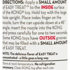 KONG Stuff'N Easy Treat Peanut Butter Recipe -Pet Wellness 53866 PT4. AC SS1800 V1484581174