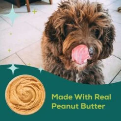 BSerene Calming Peanut Butter Dog Chew Supplement, 5-oz Bag, 45 Count -Pet Wellness 539678 PT4. AC SS1800 V1652885252