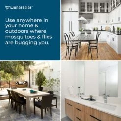 Wondercide Mosquito & Fly Indoor & Outdoor Aerosol Spray, 10-oz Bottle -Pet Wellness 539726 PT4. AC SS1800 V1652983584