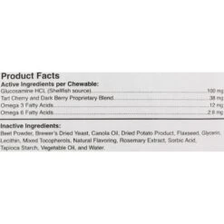 Overby Farm Hip Flex Canine Soft Chews -Pet Wellness 54025 PT2. AC SS1800 V1467037426