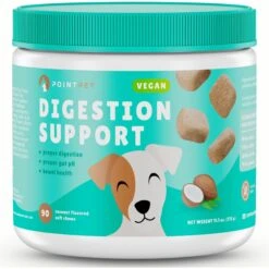 PointPet Vegan Digestive Support Coconut Flavored Dog Soft Chews Supplement, 90 Count 17 PointPet Vegan Digestive Support Coconut Flavored Dog Soft Chews Supplement, 90 Count -Pet Wellness 541718 PT8. AC SS1800 V1669395265