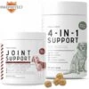 Chew + Heal 4-IN-1 Support Chews Dog Supplement & Chew + Heal Joint Support Chews Dog Supplement, 240 Count