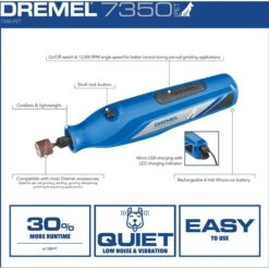 Dremel 7350-PT Cordless Dog & Cat Rotary Nail Grinder Kit & Dremel Grooming Bands For The 7350-PT &7300-PT Nail Grinder 12 Dremel 7350-PT Cordless Dog & Cat Rotary Nail Grinder Kit & Dremel Grooming Bands For The 7350-PT &7300-PT Nail Grinder -Pet Wellness 543126 PT3. AC SS1800 V1657659030