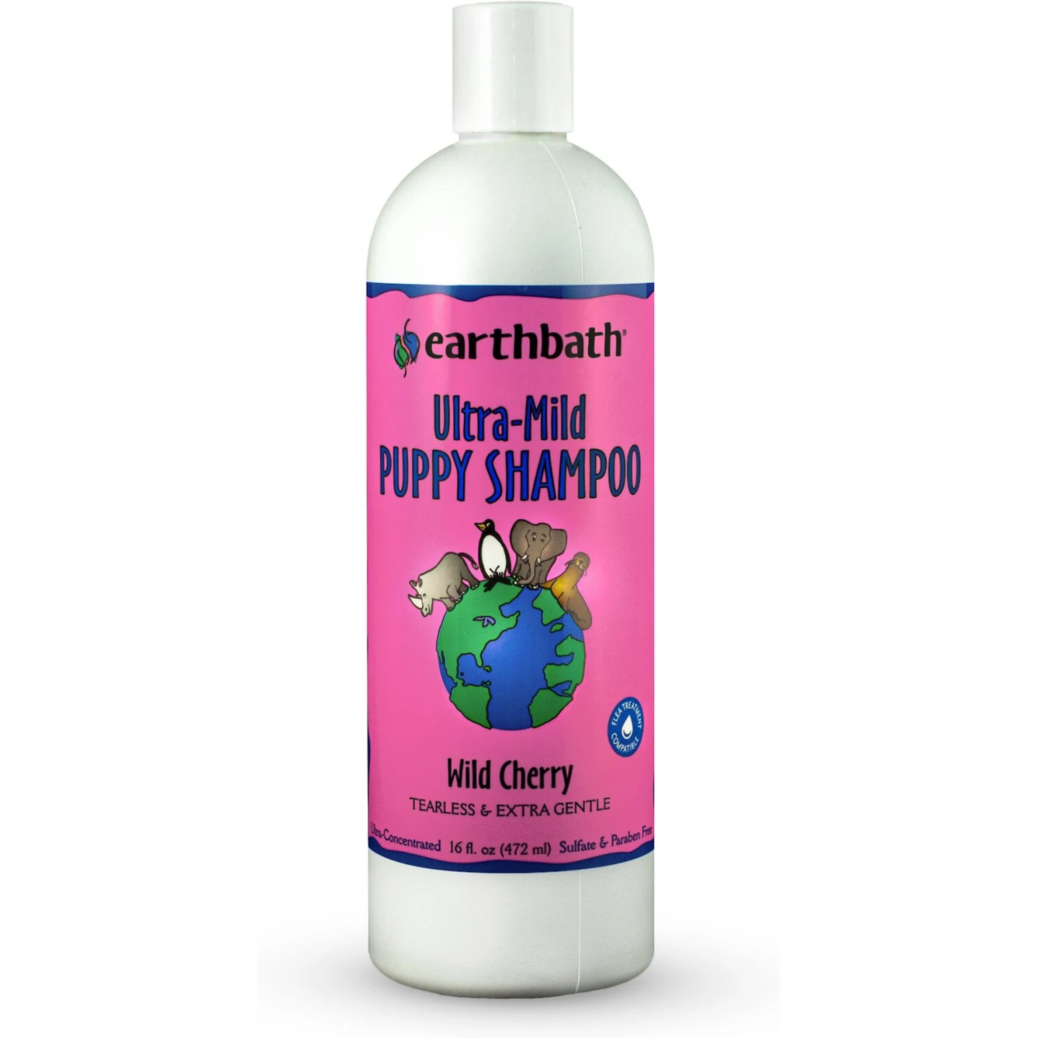 Earthbath Ultra-Mild Wild Cherry Puppy Shampoo 1 Earthbath Ultra-Mild Wild Cherry Puppy Shampoo