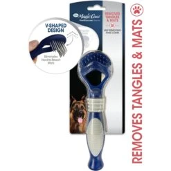 Four Paws Magic Coat Professional Series Instant Mat & Tangle Remover Rake & Comb -Pet Wellness 55469 PT8. AC SS1800 V1691606801
