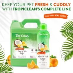 TropiClean Neem & Citrus Dog Shampoo -Pet Wellness 55612 PT7. AC SS1800 V1695757200