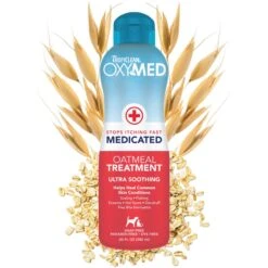 TropiClean OxyMed Medicated Oatmeal Dog & Cat Treatment Rinse