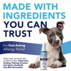 TropiClean OXY-MED Anti-Itch Spray -Pet Wellness 55645 PT3. AC SS1800 V1663608498