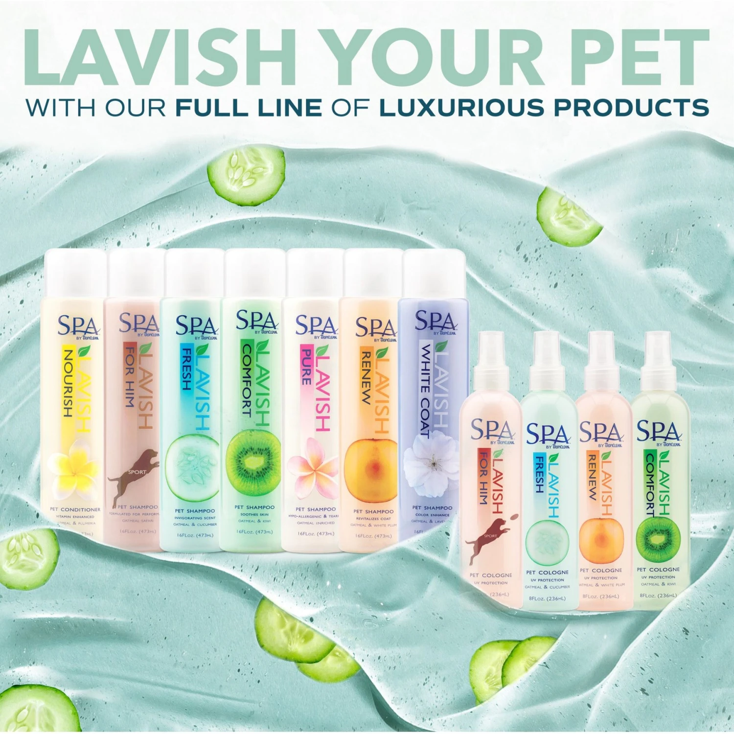 TropiClean Spa Lavish Fresh Shampoo For Dogs & Cats 7 TropiClean Spa Lavish Fresh Shampoo For Dogs & Cats - Image 7