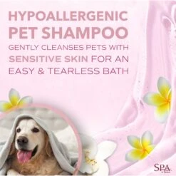 TropiClean Spa Pure Shampoo For Dogs & Cats 10 TropiClean Spa Pure Shampoo For Dogs & Cats -Pet Wellness 55661 PT3. AC SS1800 V1684611811