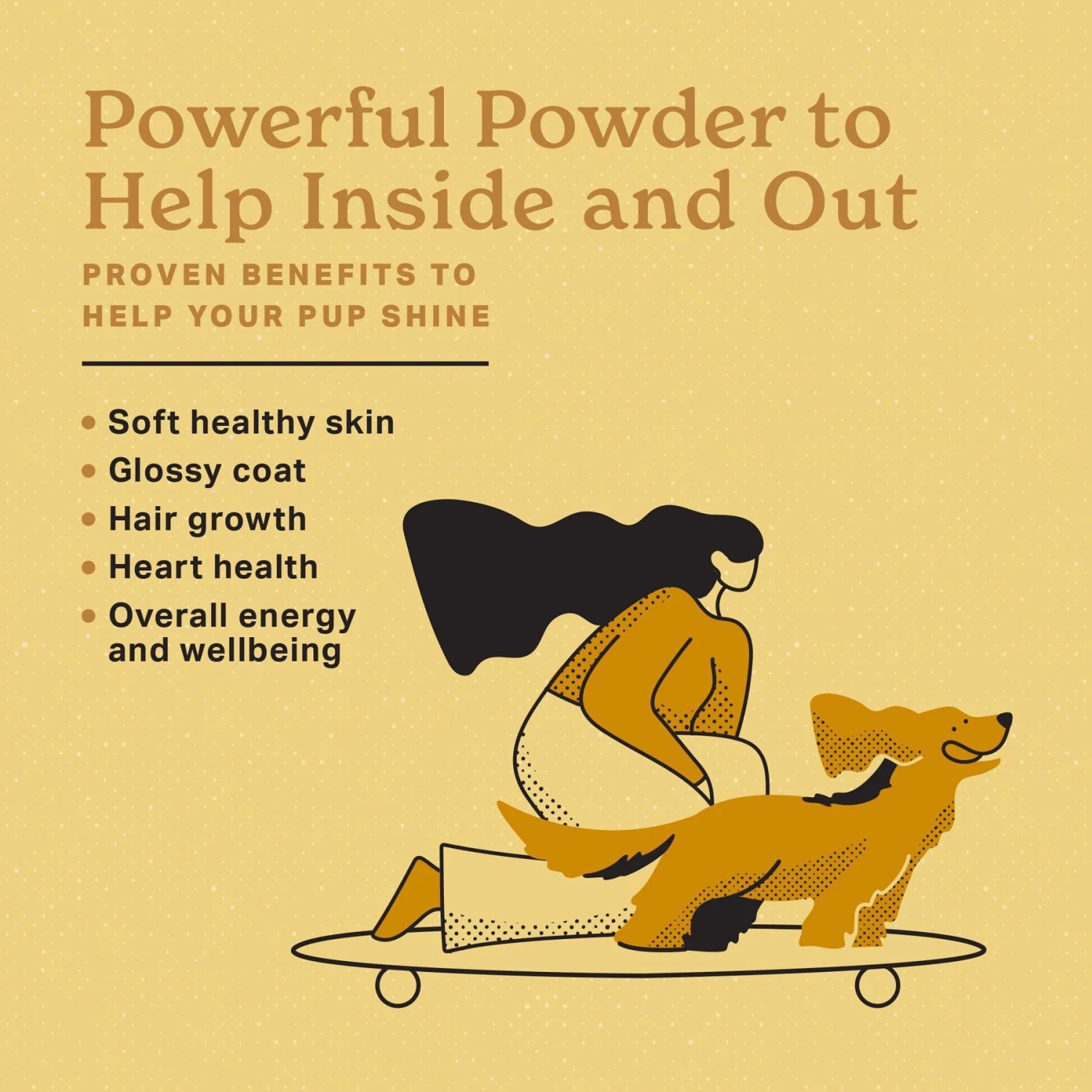 The Missing Link Skin & Coat Powder Dog Supplement 3 The Missing Link Skin & Coat Powder Dog Supplement - Image 3