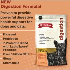 The Missing Link Digestion Powder Dog & Cat Supplement -Pet Wellness 56213 PT3. AC SS1800 V1657659618