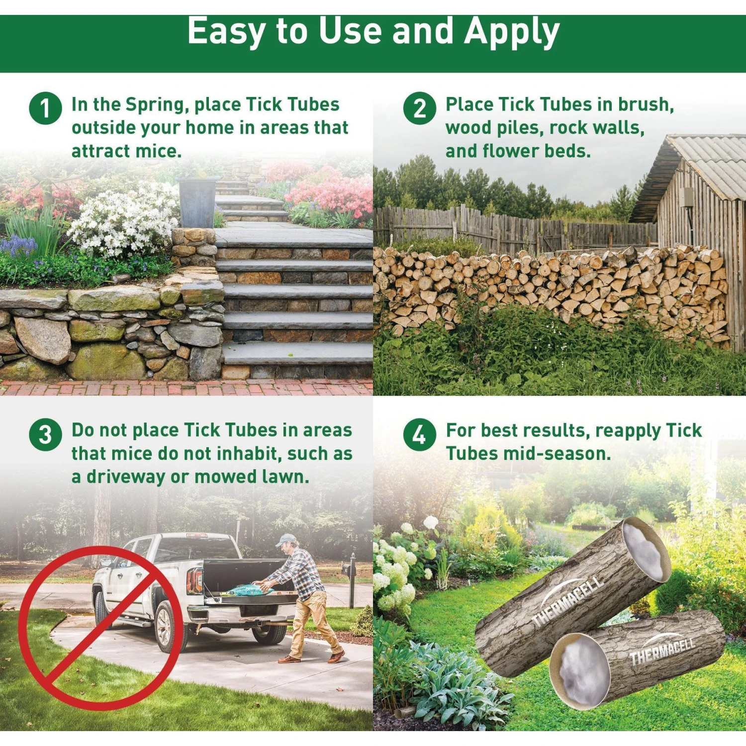 Thermacell Tick Control Tubes Tick Repellent 2 Thermacell Tick Control Tubes Tick Repellent - Image 2