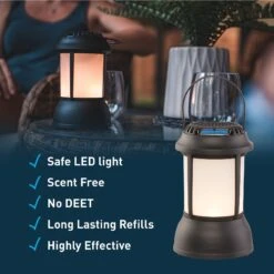 Thermacell Patio Shield Mosquito Repellent Mini Lantern -Pet Wellness 564270 PT2. AC SS1800 V1657659680