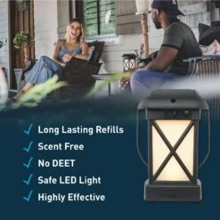 Thermacell Patio Shield Lantern Mosquito Repellent -Pet Wellness 564286 PT2. AC SS1800 V1658214474